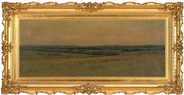 Tonalist Landscape, Possibly From The Top Of Sunset Hill In Hyannis Port, Massachusetts - view 1