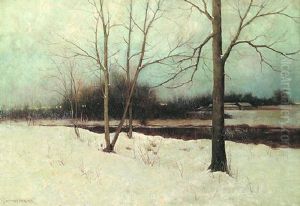 Stream In Winter by Arthur Hoeber