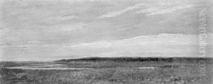 The Marshes From Sunset Hill by Arthur Hoeber