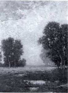 Fall Woods by Arthur Hoeber