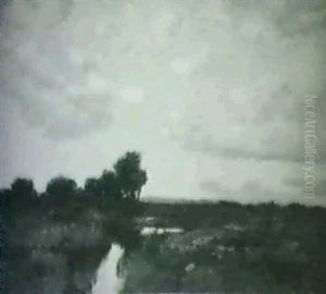 Twilight Over The Marshes