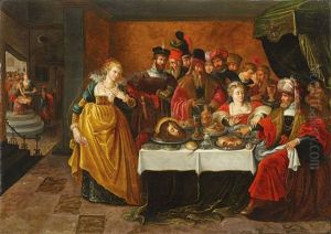 Salome Und Die Enthauptung Von Johannes Dem Taufer