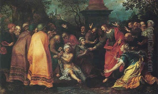 The Raising Of Lazarus - view 1