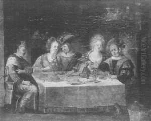 Buffet Servi by Kasper or Gaspar van den Hoecke