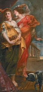 Allegorie De La Richesse by Jan van den Hoecke