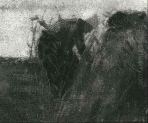 Bei Der Ernte by Rudolf Hoeckner