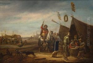 Escena De Campamento