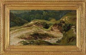 Sommer Am Fuse Eines Gebirges by Johann Adolf Hoeffler