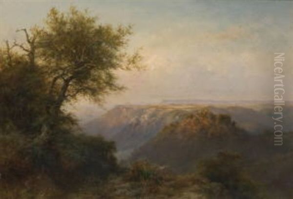 Italienische Landschaft (bei Civita Castellana?) - view 1