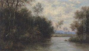 Niddabiegung Mit Taunus