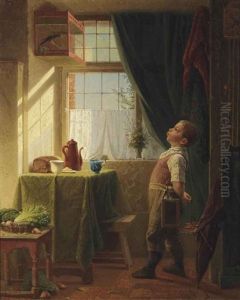 The Pet Bird by Joseph Hoegg