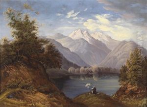 Maler Am Alpensee Maler Am Alpensee