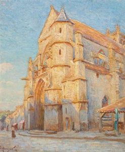 Moret-sur-loing, L"eglise Notre-dame De La Nativite by Paul Hoeniger