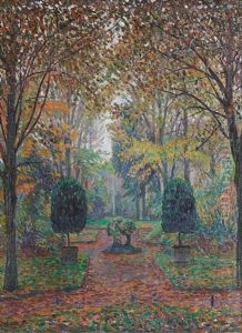 The Schlossgarten In Berlin