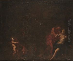Venus Et Adonis by Gerard Hoet