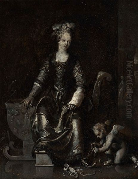 Allegory Of Winter (en Grisaille) - view 1