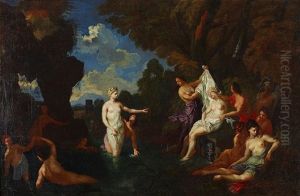 Diane Decouvrant La Grossesse De Callisto by Gerard Hoet