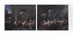 Banquets Antiques : La Danse De Salome; Et Le Banquet D'antoine Et De Cleopatre