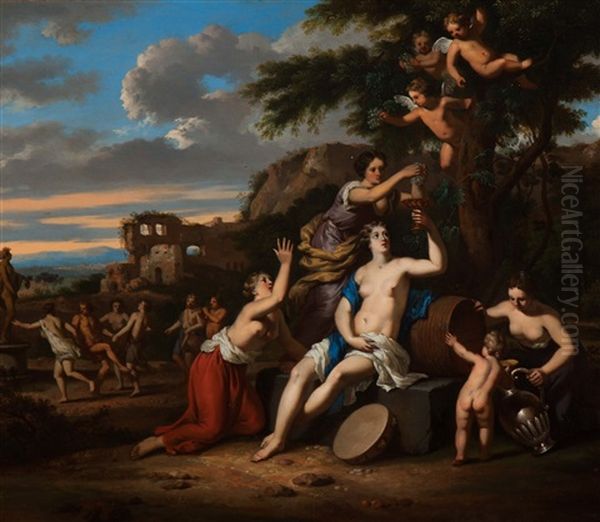 Bacchanal In An Arcadian Landscape - view 1