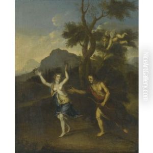 Apollo And Daphne by Gerard Hoet