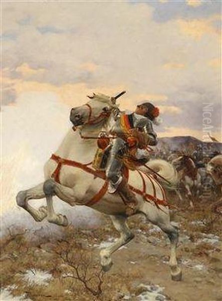 Mounted Combatduring The Time Of The Thirty Year War - view 1