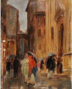 Sotto La Pioggia by Giuseppe Barison