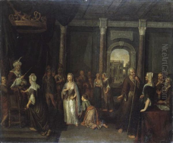 Esther Bij Ahasverus (xerxes I) - view 1