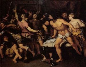 Samson Defeating The Philistines