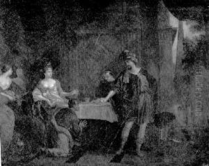 Historienszene (agamemnon Verlangt Die Herausgabe Seiner Tochter?) by Gerard Hoet