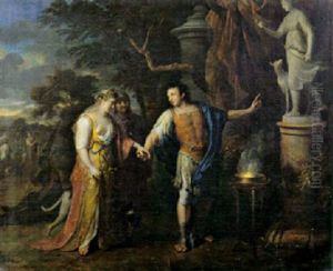 Sacrificio A Diana Cacciatrice by Gerard Hoet