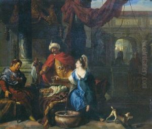 Haman Before Ahasuerus And Esther Haman Before Ahasuerus And Esther