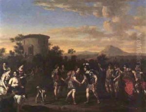 Telemachus And Minerva Disguised As A Mentor Arriving On Calypso's Island