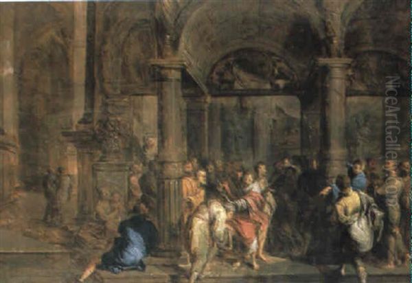 Christ Healing The Paralytic - view 1