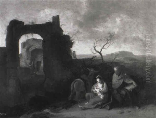 The Rest On The Flight Into Egypt - view 1