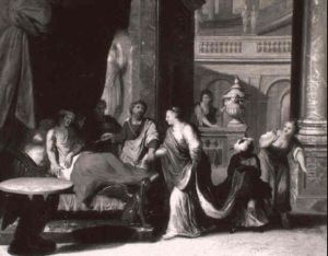Antiochus Et Stratonice by Gerard Hoet