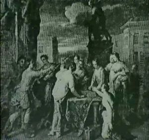 Achilles At The Court Of Lycomedes by Gerard Hoet