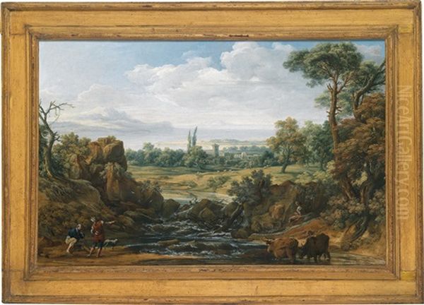 Eine Weite Italienische Landschaft - view 1