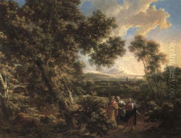 Christ On The Road To Emmaus - view 1