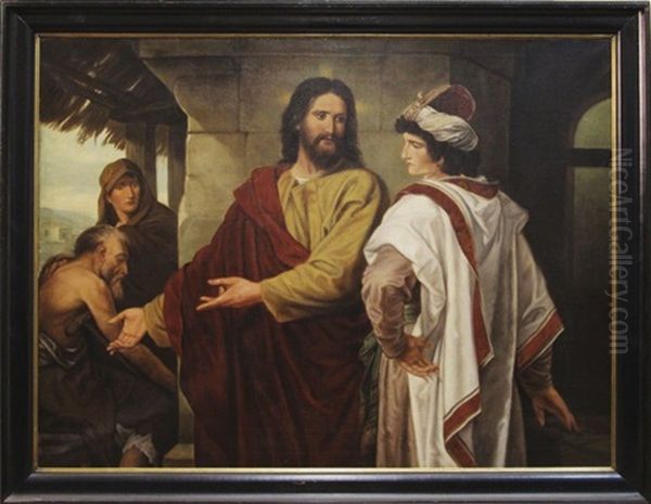 Jesus Parmi Les Docteurs Et Jesus Et Le Jeune Homme Riche (2 Works) - view 1