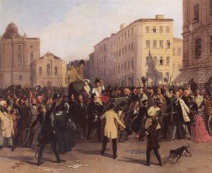 Kaiser Ferdinands Ausfahrt Am 15. Marz 1848