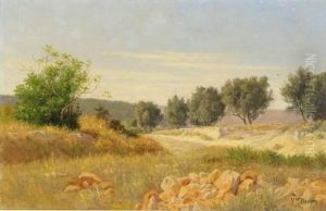 Borde D'arbres by Victor Barjon