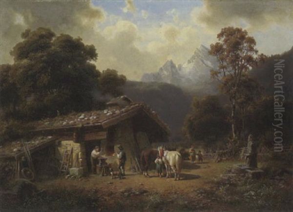 Alte Schmiede Bei Berchtesgaden - view 1