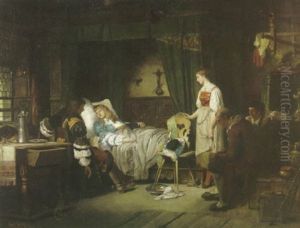 Hope For Recovery by Carl Heinrich Hoff the Elder