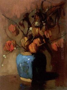 Still Life With A Blue Ginger Jar
