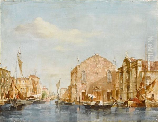 Venedig. Blick Vom Canal Grande Auf S. Maria Della Salute - view 1