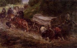Reiter Und Pferdefuhlwerke by Anton Hoffmann