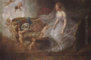 Hochzeitsgratulanten by Ernst Theodor (Amadeus) Hoffmann