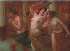 A Bacchanalian Ritual by Eugen Hoffmann