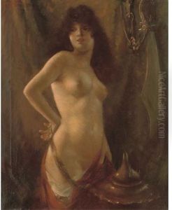 Female Nude by Eugen Hoffmann