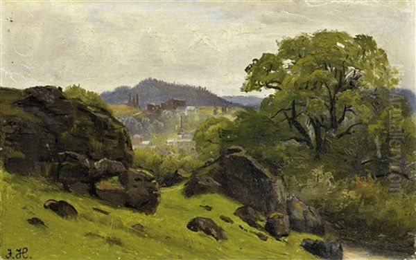 Blick Von Der Munterley Auf Gerolstein In Der Eifel - view 1